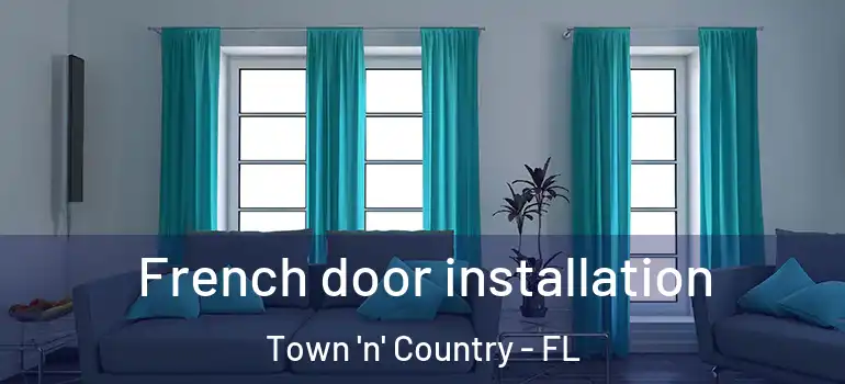 French door installation Town 'n' Country - FL