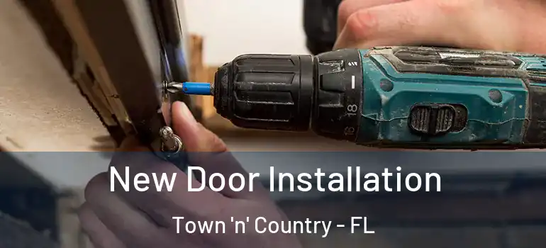  New Door Installation Town 'n' Country - FL