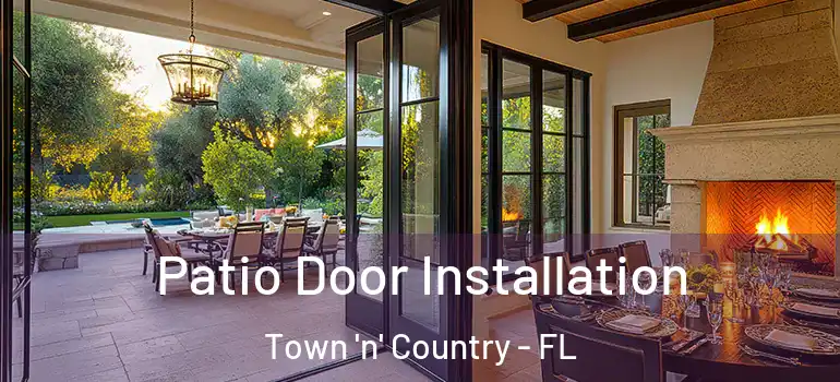  Patio Door Installation Town 'n' Country - FL