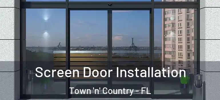 Screen Door Installation Town 'n' Country - FL