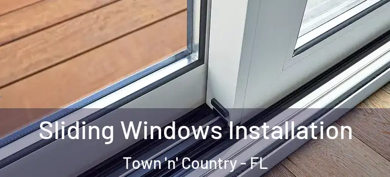  Sliding Windows Installation Town 'n' Country - FL